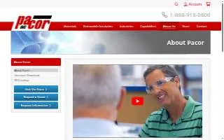 Pacor Mortgage Corp. website