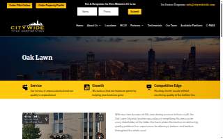 Citywide Title Corporation of Oak Lawn