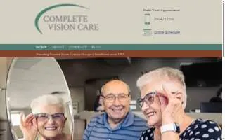 Complete Vision Care website