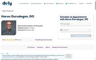 Harun Durudogan, DO website