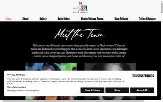 InkySPA website