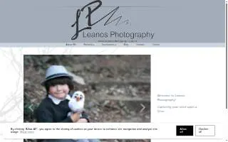 Leanos Photography, Inc. website