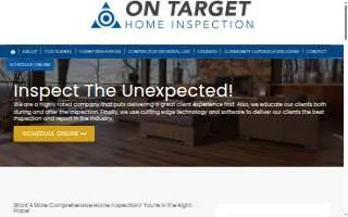 On Target Home Inspection of Oak Lawn website