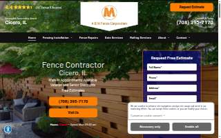 A & M Fence Corp of Oak Park