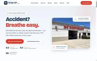 BC Body Craft website