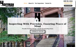 Hoffman Property Inspections website