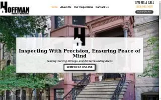 Hoffman Property Inspections of Maywood website