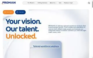 PROMAN Oak Park website