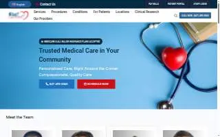 Stat Cardiologist of Oakbrook Terrace website
