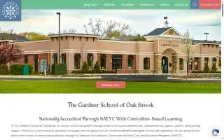 The Gardner School of Oak Brook website