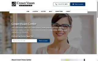 Crown Vision Center - Ferguson website