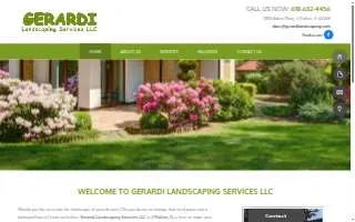Gerardi Landscaping Services, LLC website