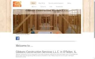 Gibbons Construction Services website