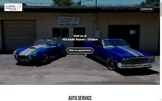Karius Automotive website