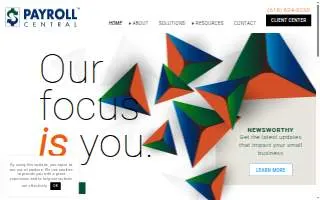 Payroll Central website