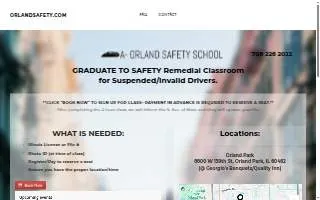 a-Orland Safety School, inc website