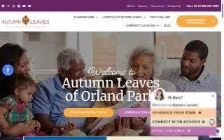 Autumn Leaves of Orland Park website