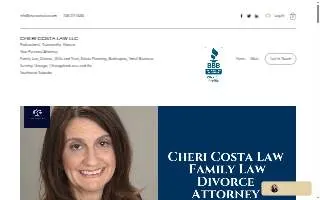 Cheri Costa Law LLC website