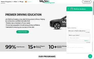 My Drive Academy of Orland Park website