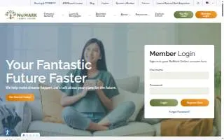 NuMark Credit Union website