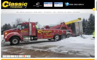 Classic Towing (Aurora) website
