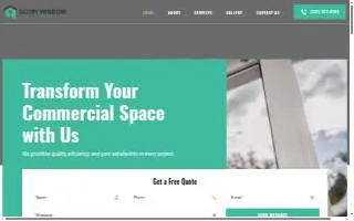 Glory Window Replacement website
