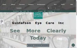 Gustafson Eye Care Inc website