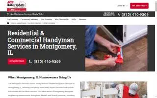 Handyman Montgomery website