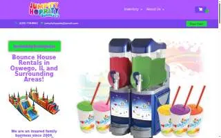 Jumpity Hoppity Bouncers LLC website