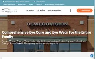 Oswego Vision website