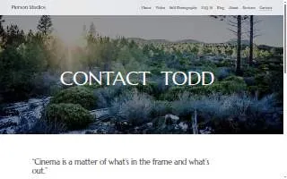 Pierson Studios website