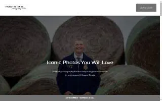 Annette Barr Photography Studio website