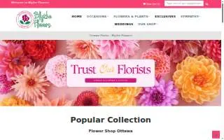 Blythe Flowers website