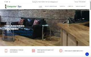 Computer Spa website