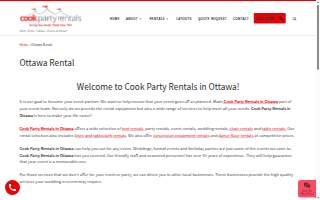 Cook Party Rentals of Ottawa