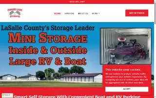 Finish Line Storage of Ottawa LLC. website