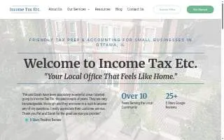 Income Tax Etc. website