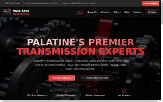 Auto Star Transmissions website