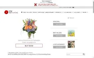 Blooming Boutique Flowers website