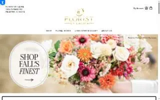 Florist By Laura website