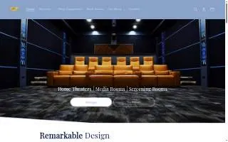 VIP Home Theaters of Bartlett website