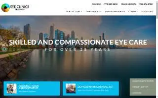 Eye Clinics of Illinois website