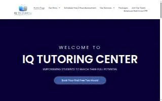 IQ Tutoring Center of Palos Hills website