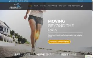 Primal Chiropractic website