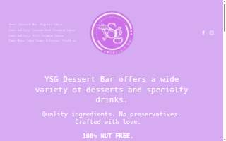 YSG Dessert Bar