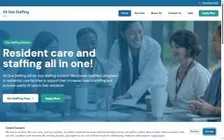 All one staffing website