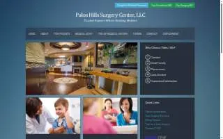 Palos Hills Surgery Center website