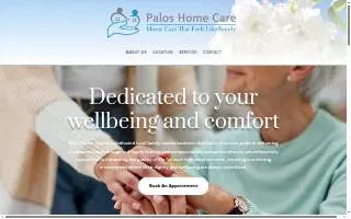 Palos Home Care Inc website