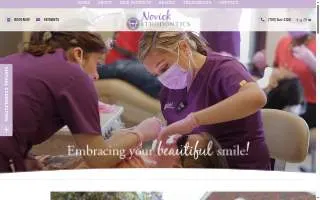 Novick Orthodontics of Park Forest website