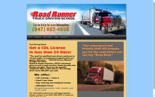 Road Runner, Truck Driving School
